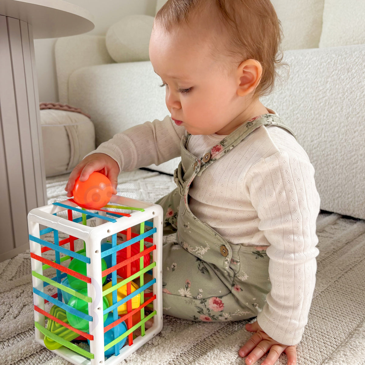 WOOPIE BABY Lankstus Sensorinis Kubas Rūšiuoklė, Spalvotos Formos 13 d.