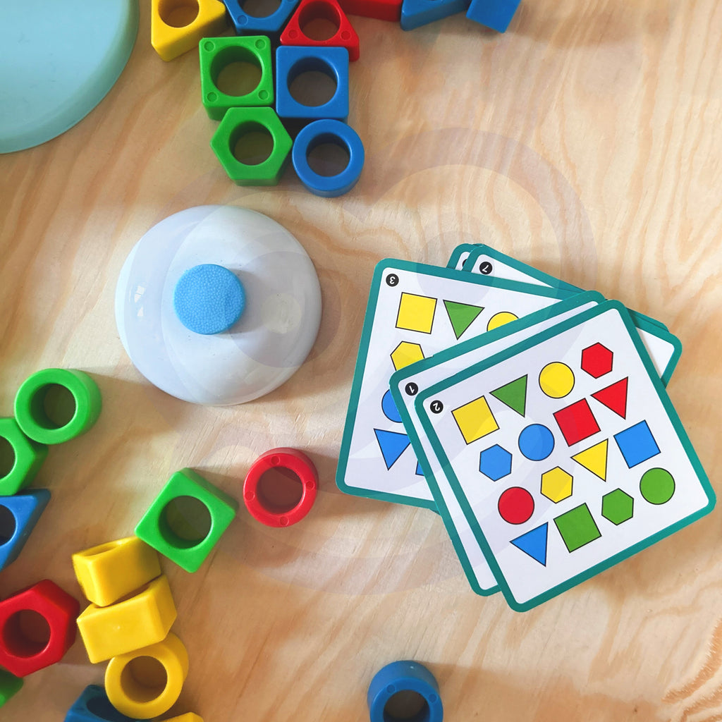 WOOPIE Montessori Dinozaurų Formų Derinimo Žaidimas