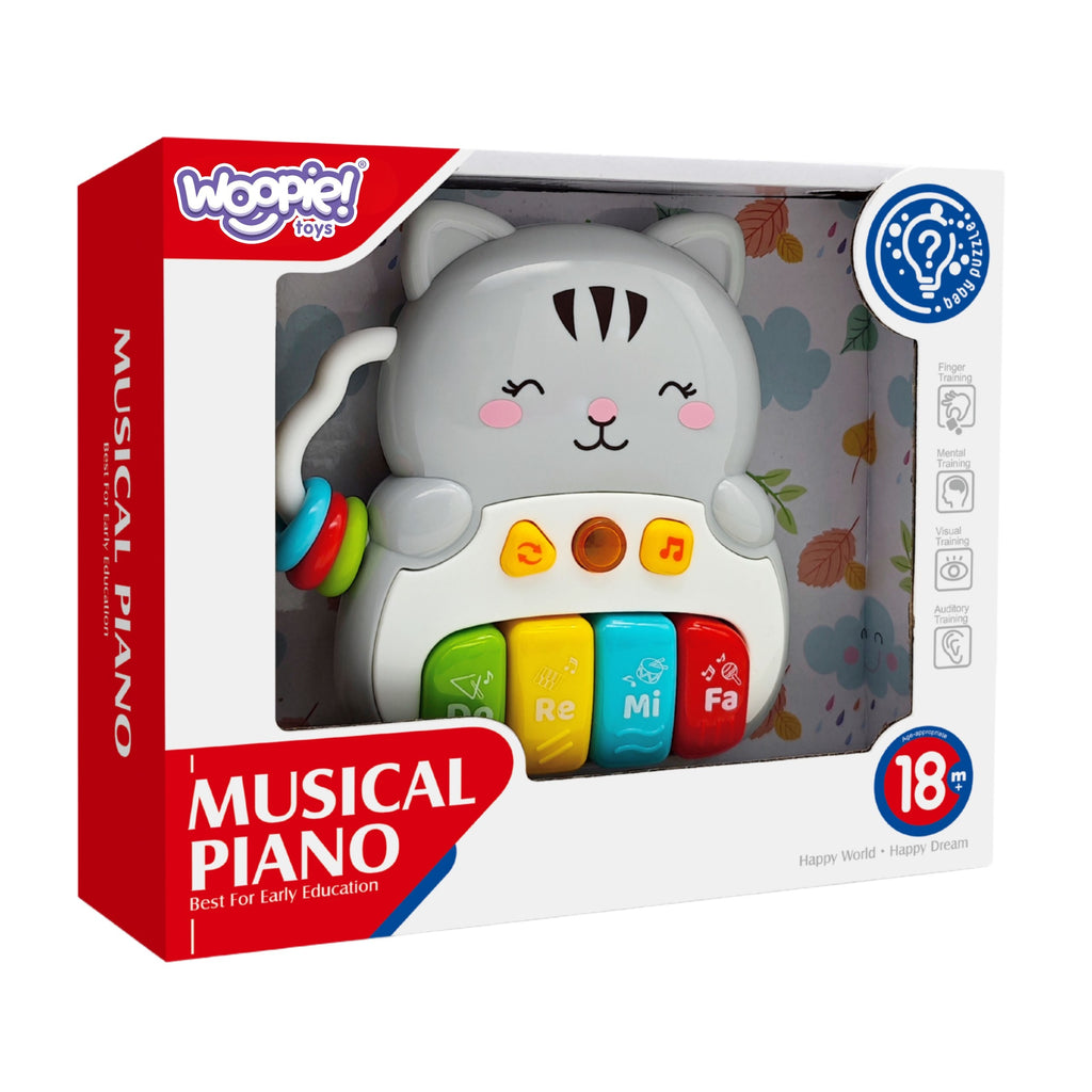 WOOPIE Interaktyvus Pianinas Katytė – Muzikinis Žaislas 18m+