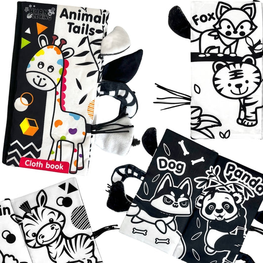 WOOPIE BABY Kontrastinė Sensorinė Knygelė Kūdikiams – pagrindinis vaizdas