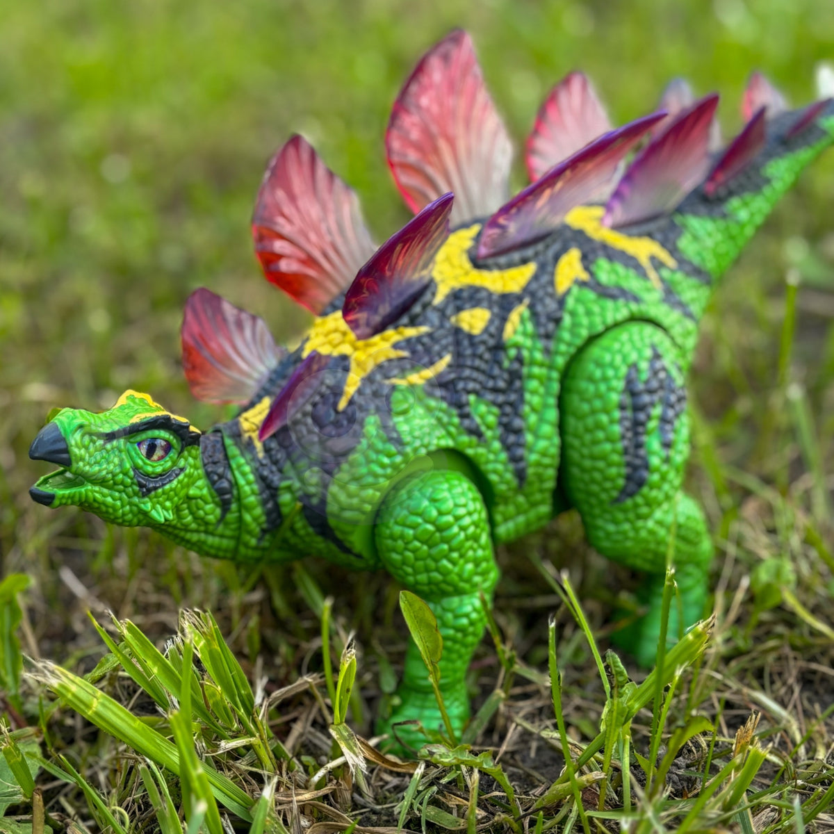 WOOPIE Radijo bangomis valdomas Dinozauras Stegozauras