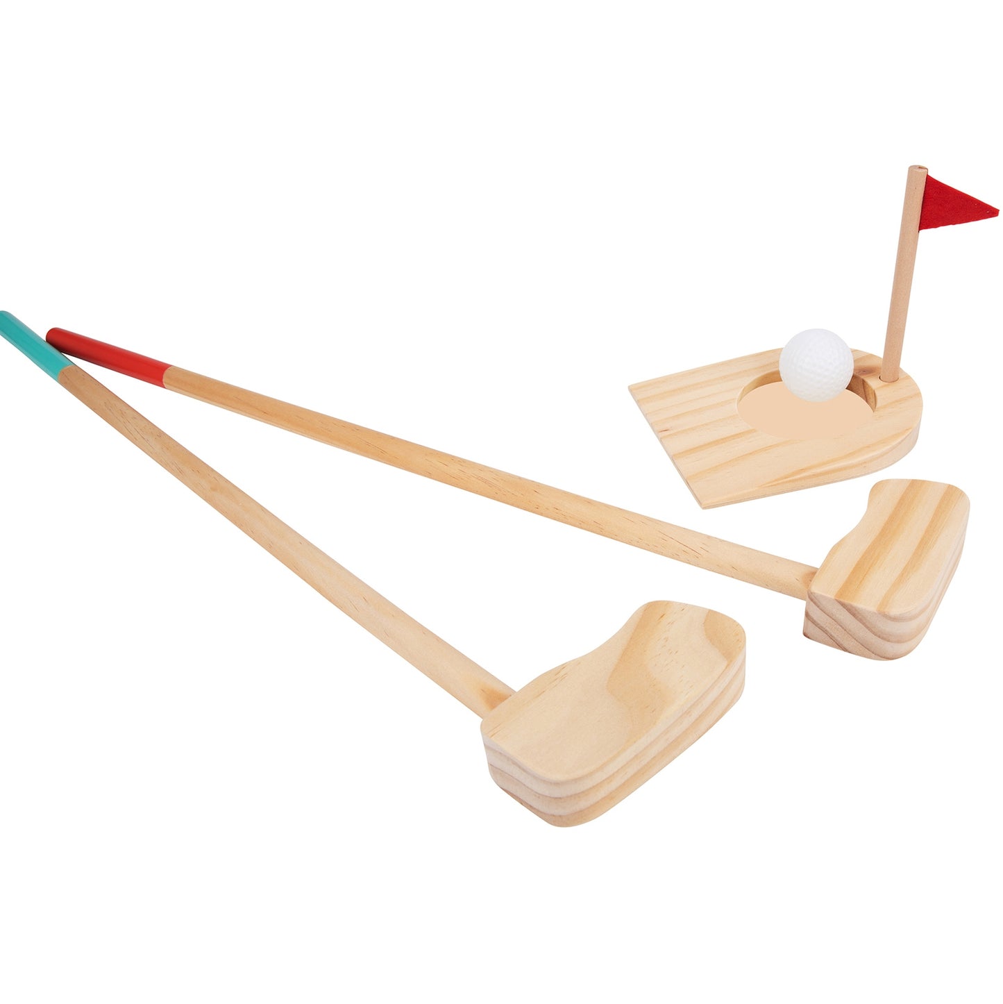 TOOKY TOY Medinis Mini Golfo Žaidimo Rinkinys, 13 dalių – vaizdas 5