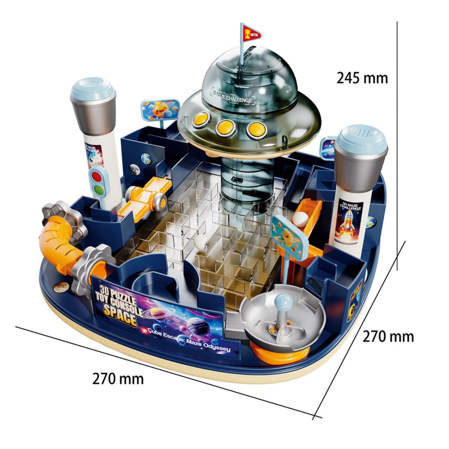 WOOPIE Space Maze 3D Interaktyvi Kosmoso Labirinto Konsolė