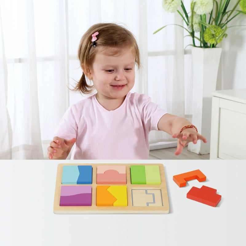 TOOKY TOY XXL Montessori lavinantis dėžutė 7in1 sensorinis 31-36 mėn.