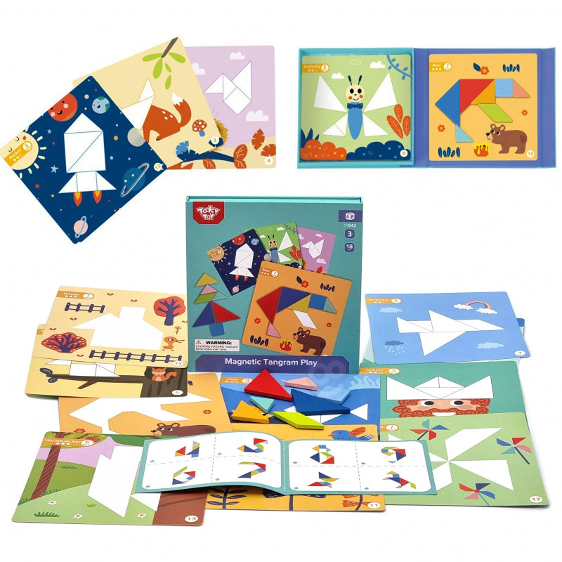 TOOKY TOY galvosūkis Tangram