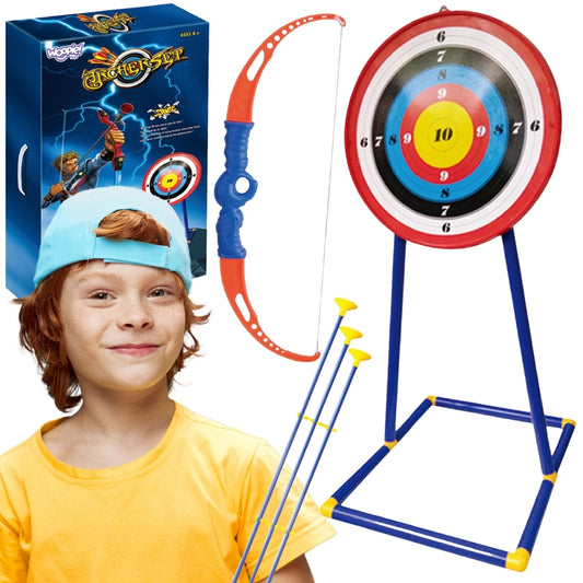 WOOPIE Mažojo lankininko rinkinys: lankas, strėlės, taikinys, 12 dalių – pagrindinis vaizdas