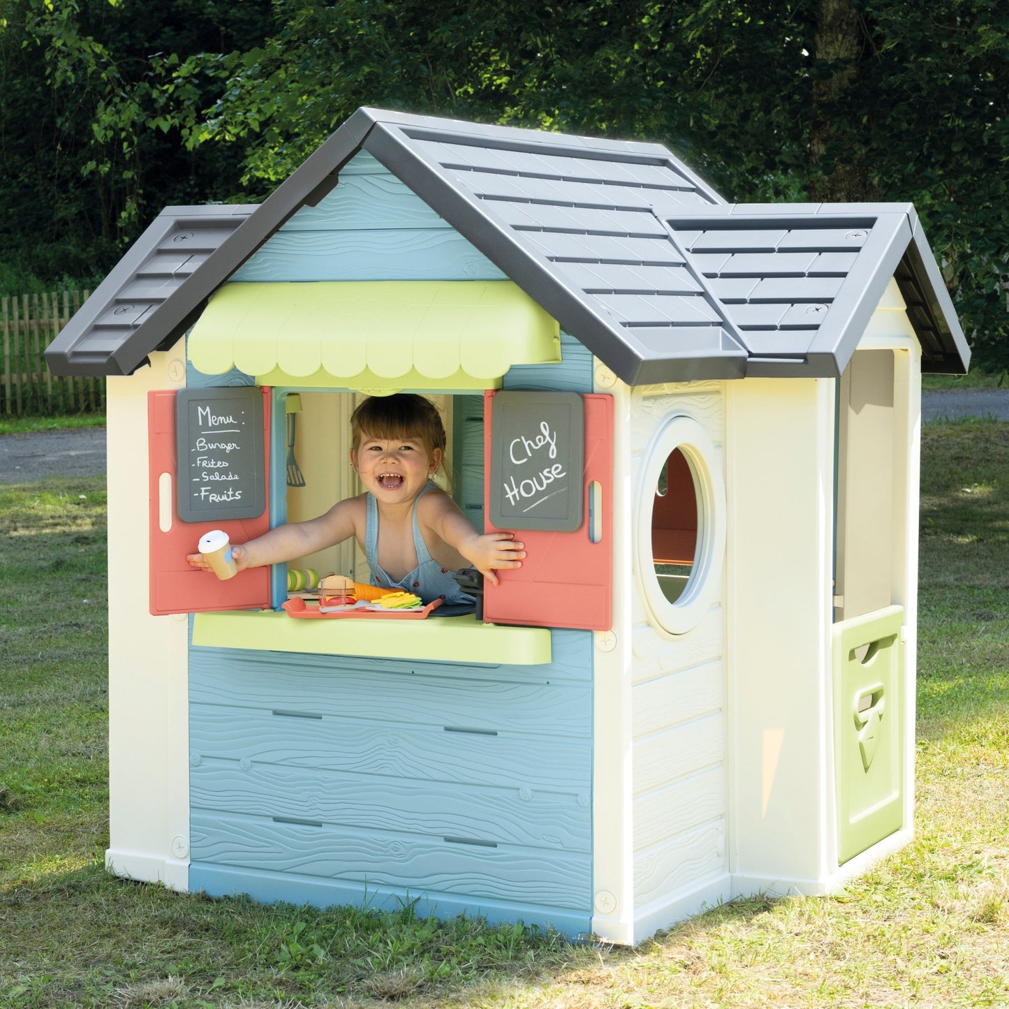 SMOBY Chef's Cottage Virėjo Namelis su Virtuvėle ir Priedais