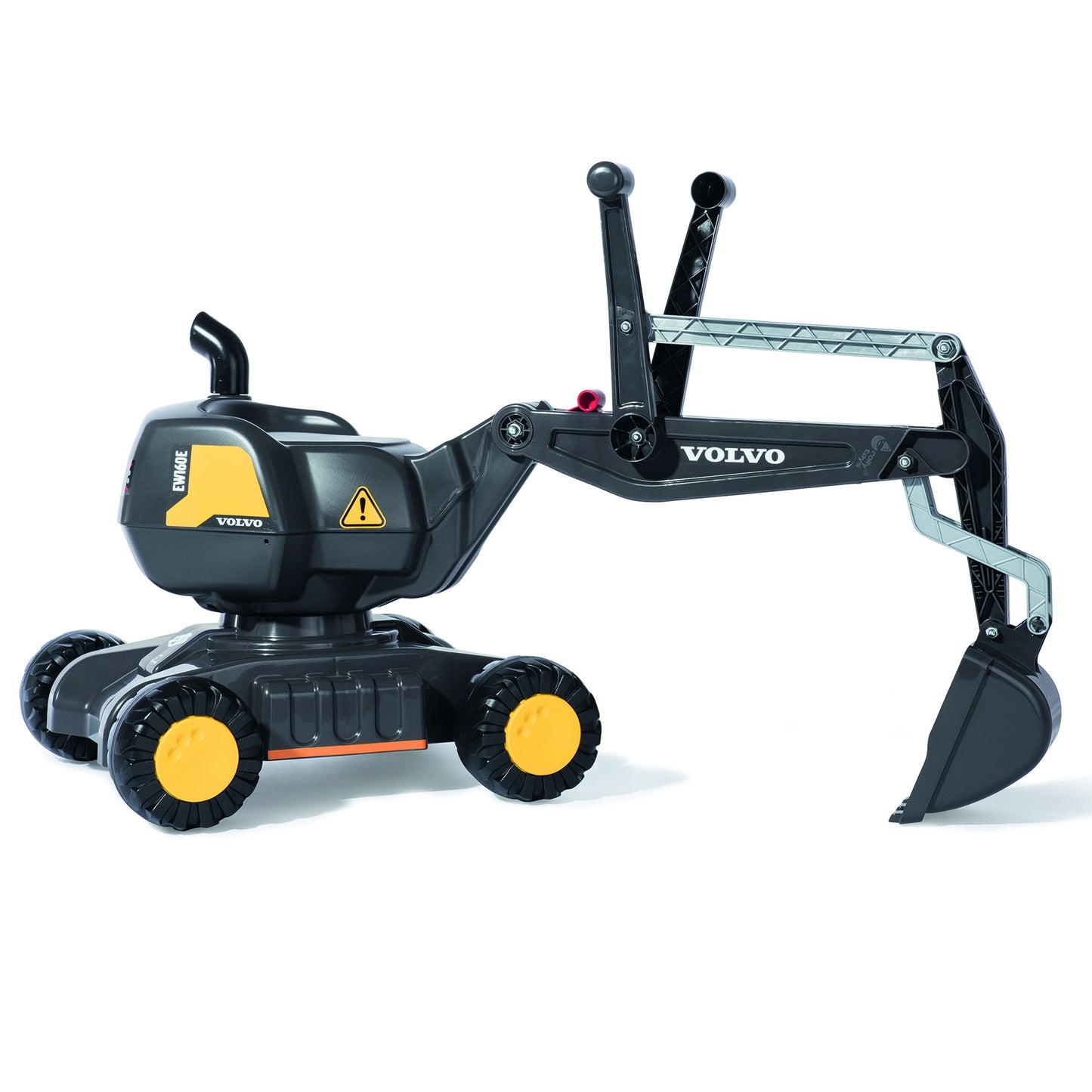 Rolly Toys Volvo RollyDigger Paspiriamas Ekskavatorius su 360° Sukimu