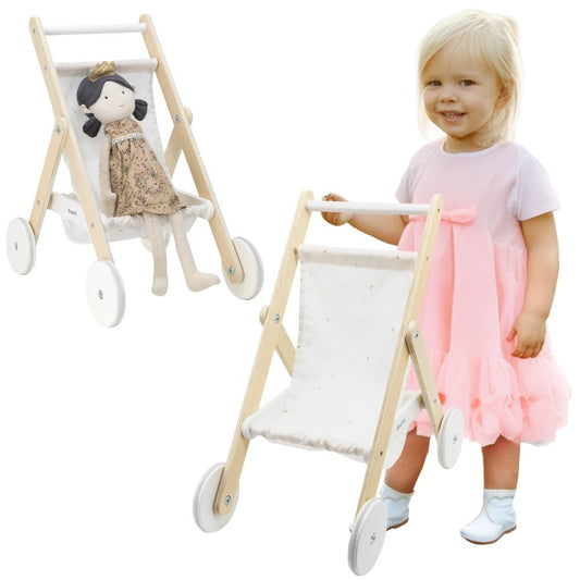 VIGA PolarB Medinis vežimėlis lėlėms – pagrindinis vaizdas