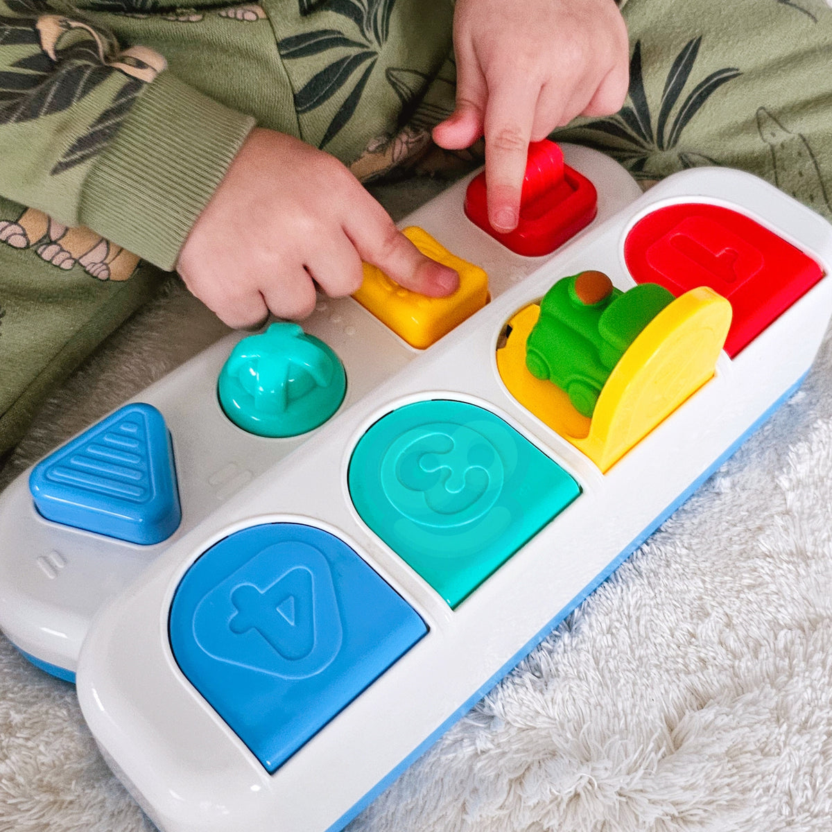 WOOPIE BABY Lavinamasis Žaislas Iššokantys Automobiliukai