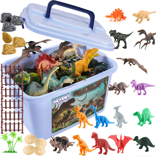WOOPIE Dinozaurų Figūrėlių Rinkinys 40 vnt. Vaikams