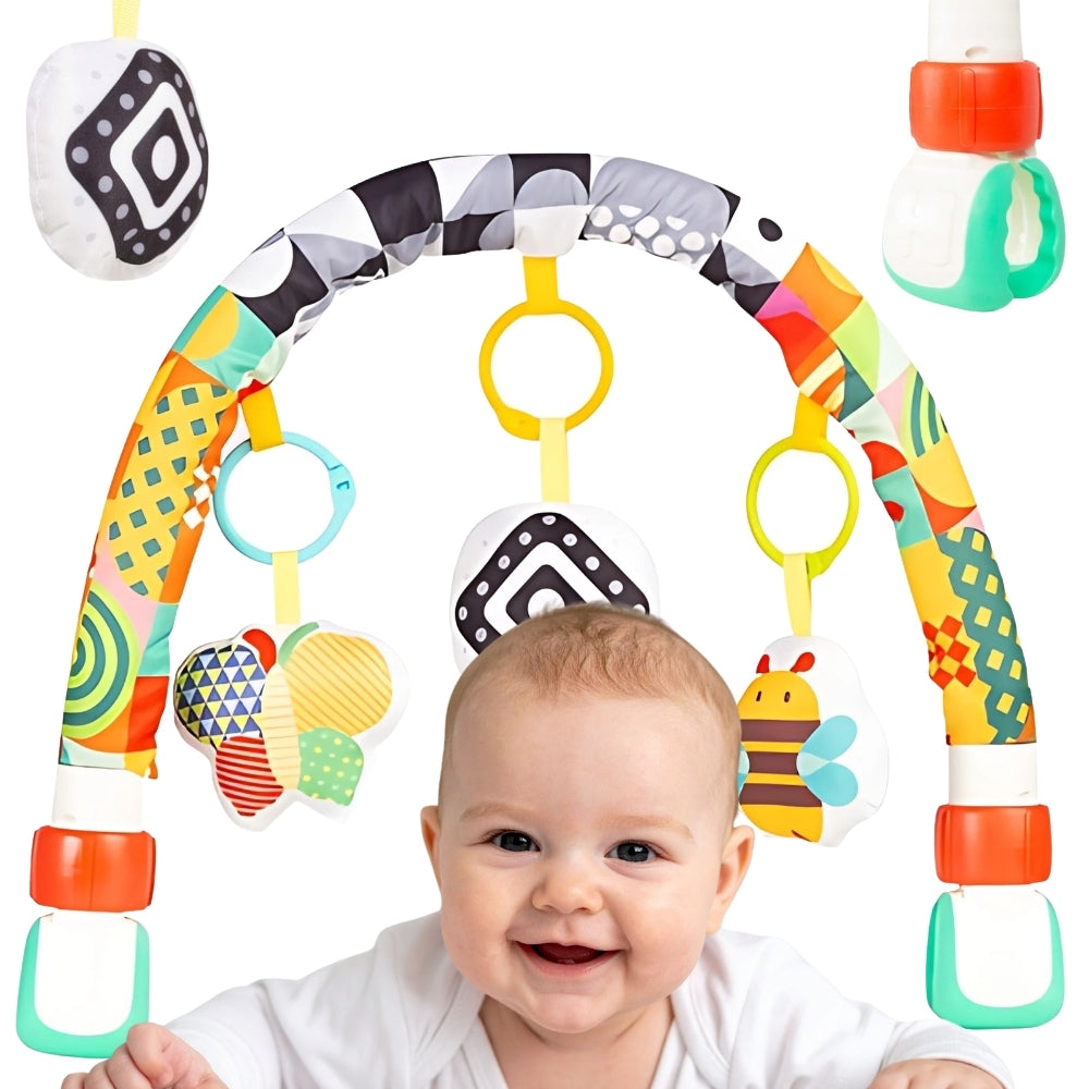 WOOPIE BABY Edukacinis lankas / pakabinamas žaislas lovytei, vežimėliui, kėdutei – pagrindinis vaizdas