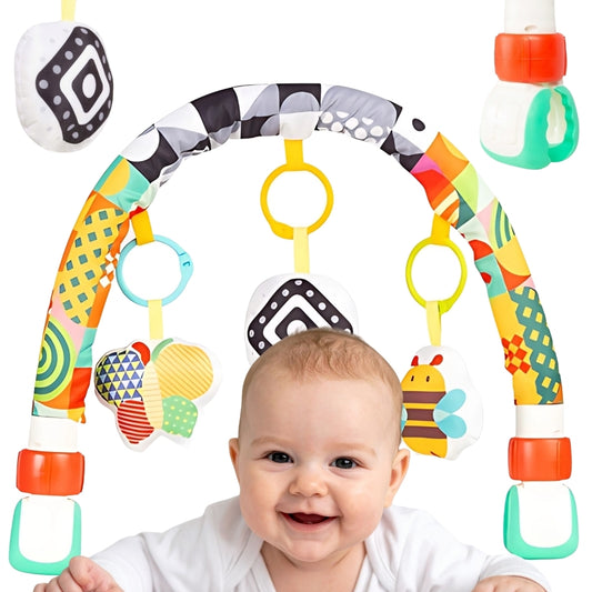 WOOPIE BABY Edukacinis lankas / pakabinamas žaislas lovytei, vežimėliui, kėdutei – pagrindinis vaizdas