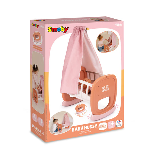 Smoby Baby Nurse Lopšys su baldakimu – pagrindinis vaizdas