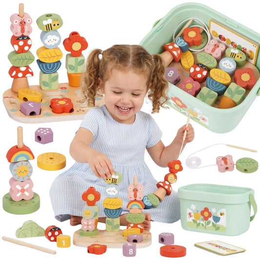 TOOKY TOY Magic Garden 5in1 Montessori lavinamoji dėžė