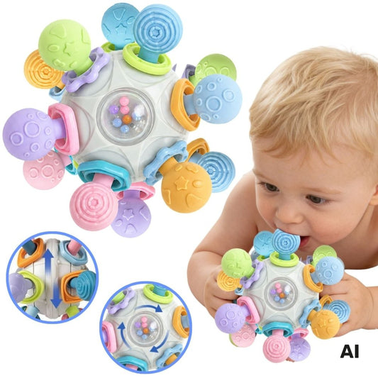 WOOPIE BABY Sensorinis Kramtukas Kamuoliukas 3in1, 6m+