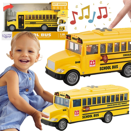 WOOPIE Interaktyvus mokyklinis autobusas, elektrinis, 1:20 - pagrindinis vaizdas
