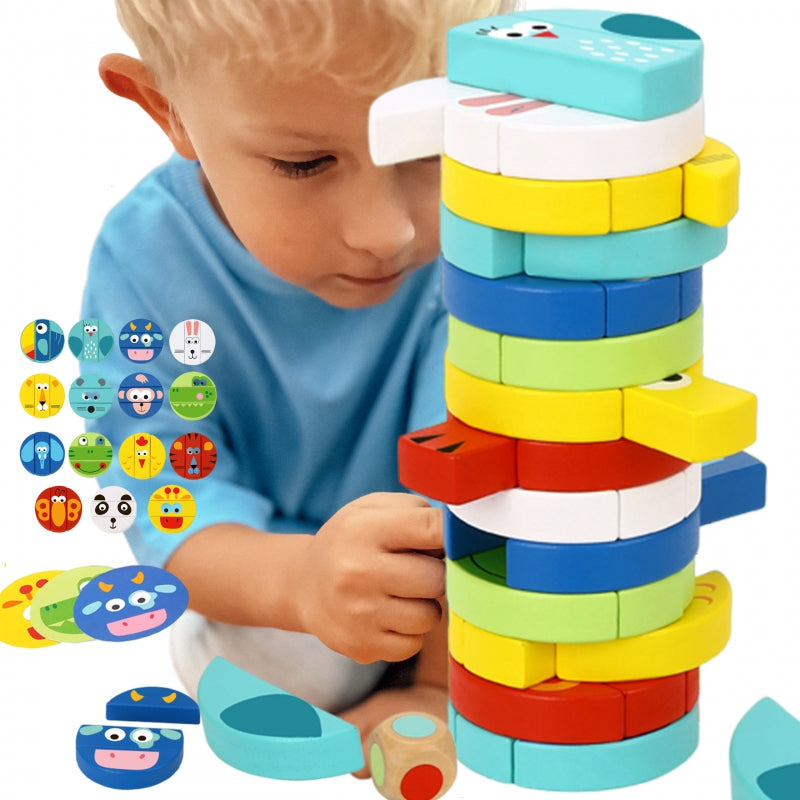 TOOKY TOY žaidimas bokštas
