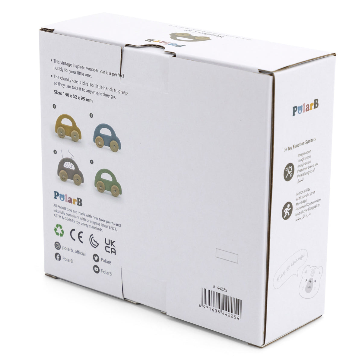 VIGA PolarB Medinis Stumdomas Automobilis, Rudas