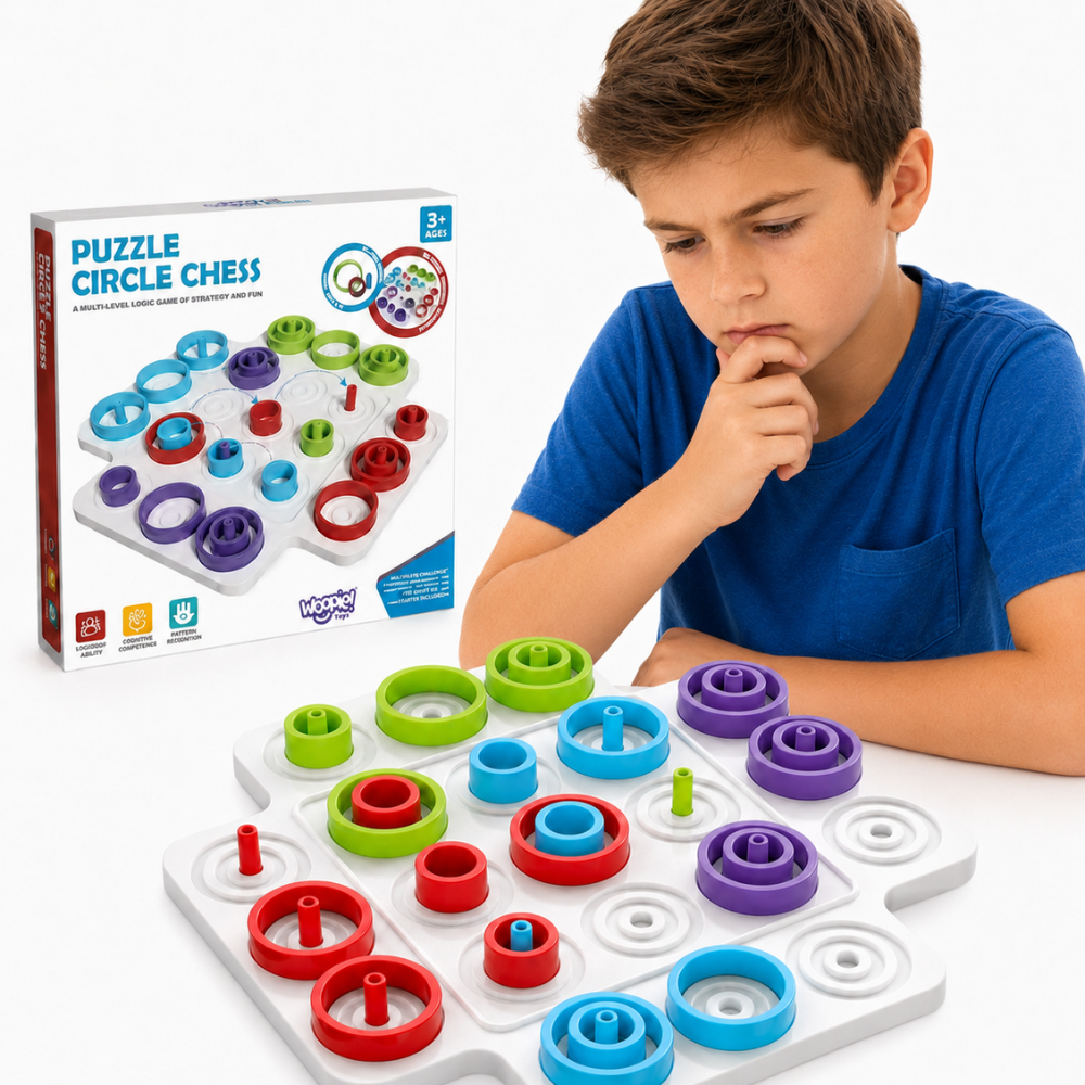 WOOPIE IQ Tic-Tac-Toe Pro – strateginis žaidimas 36 dalių