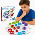 WOOPIE IQ Tic-Tac-Toe Pro – strateginis žaidimas 36 dalių