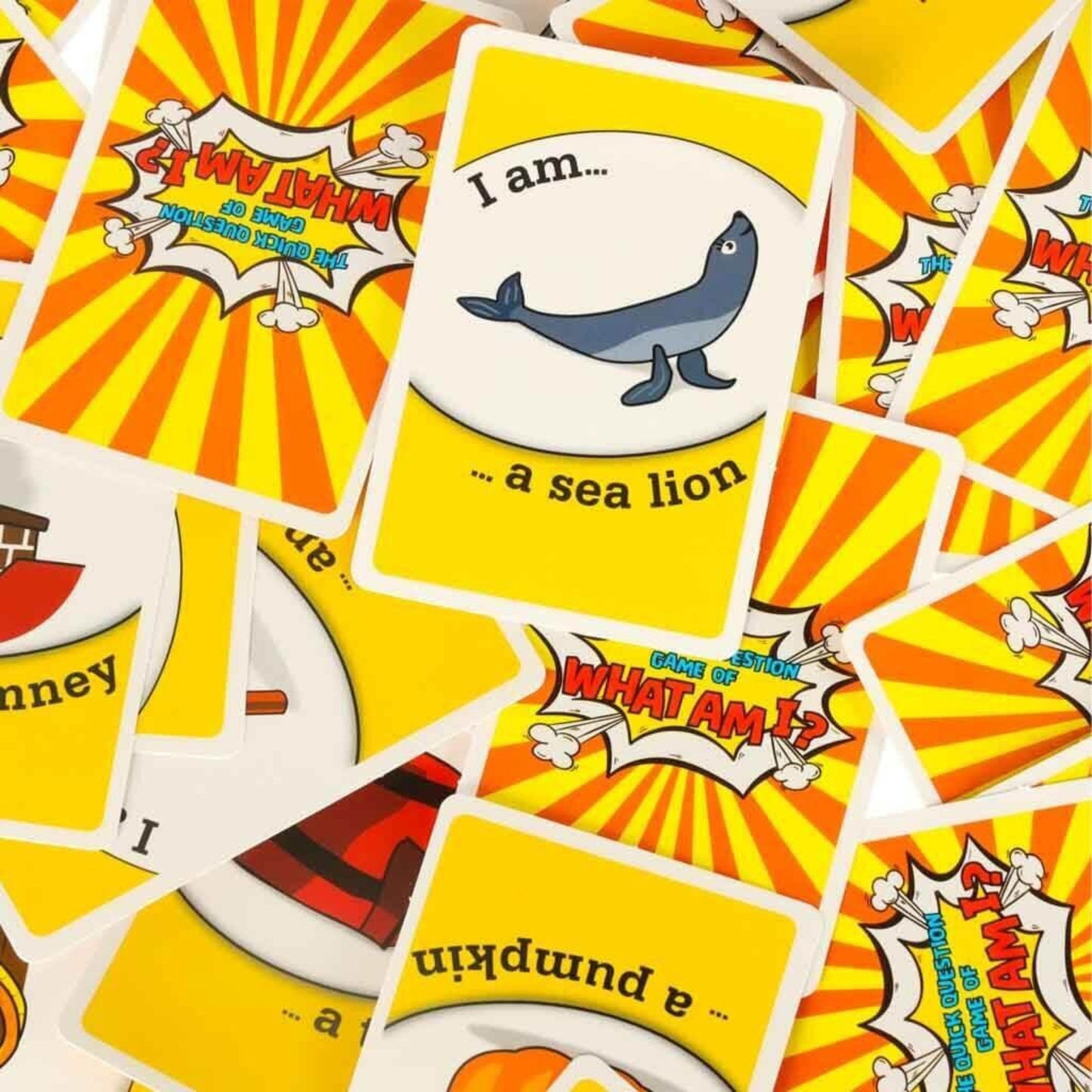 WOOPIE Stalo žaidimas „Atspėk, kas aš esu?“ Žodžių žaidimas, kortelės su gyvūnais – vaizdas 2