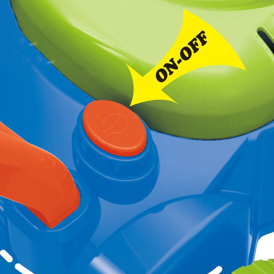 WOOPIE Vejapjovė muilo burbulams leisti su garsais ir skysčiu – vaizdas 4