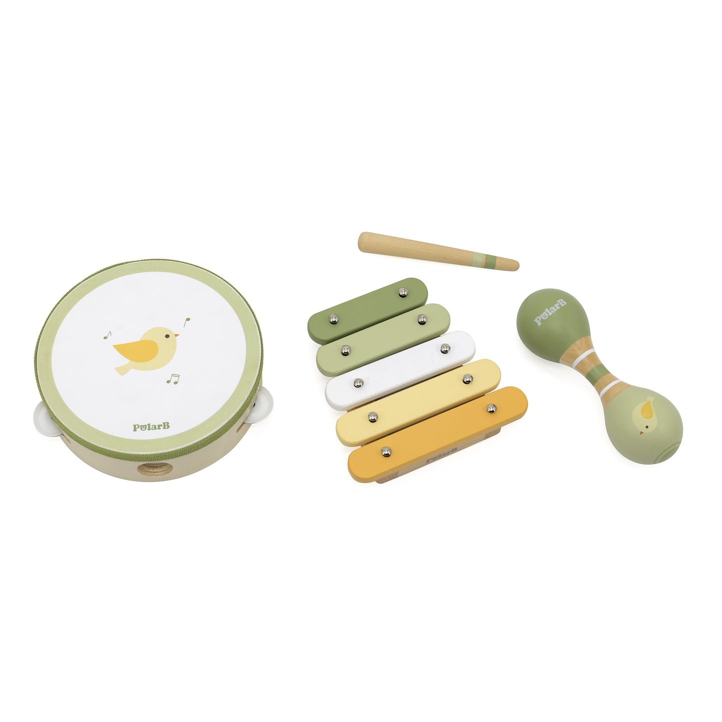 VIGA PolarB muzikinių instrumentų rinkinys su paukšteliu – vaizdas 2