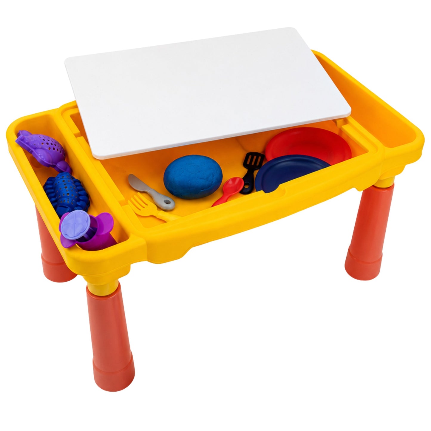 WOOPIE Plastilino Staliukas su Laikymo Vieta 40 dalių rinkinys