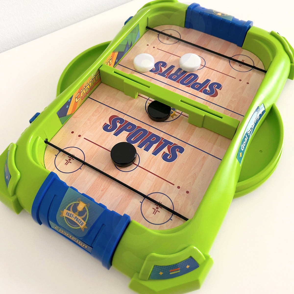 WOOPIE 2-in-1 Mini Hokejo ir Pinbolo Arkadinis Žaidimas
