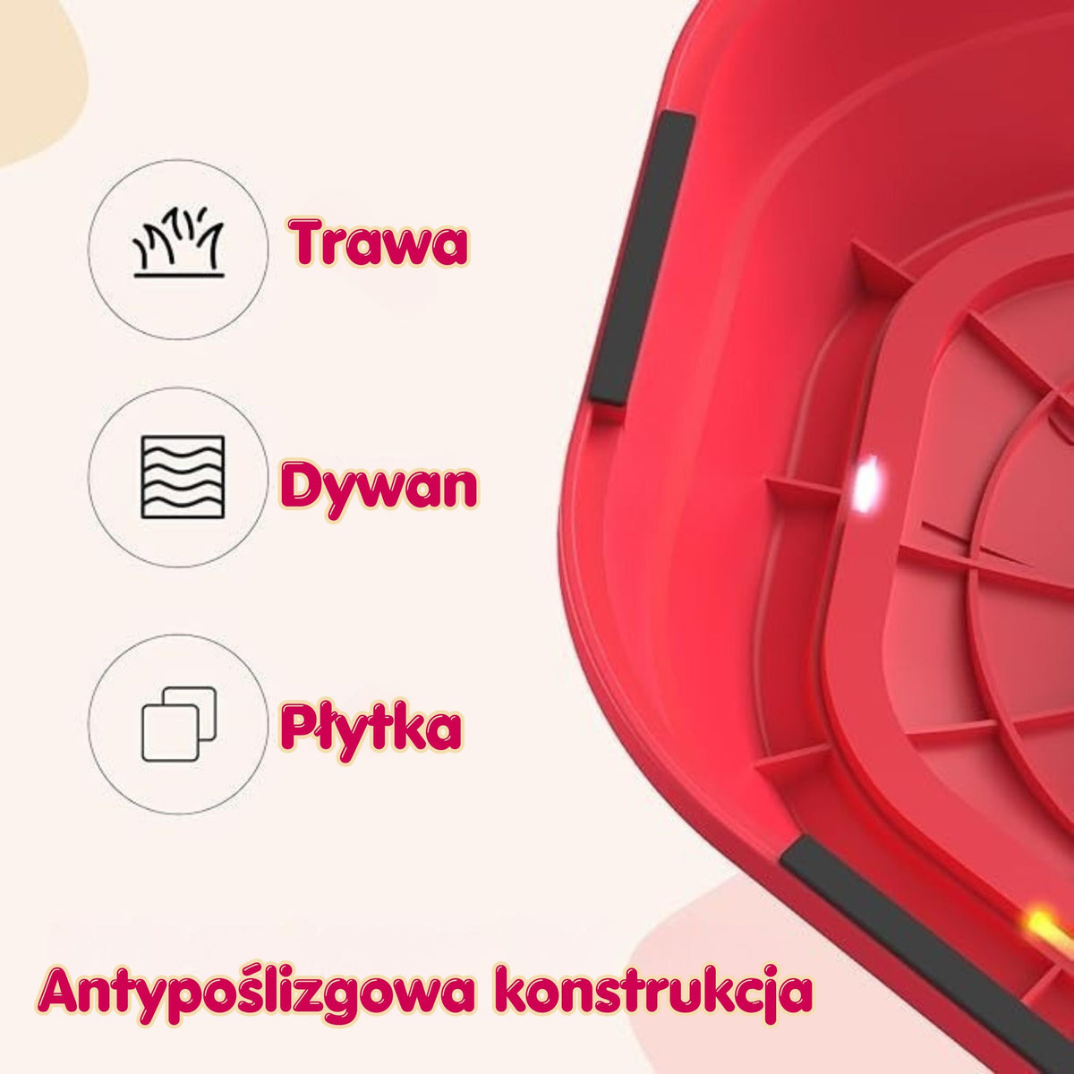 WOOPIE Interaktyvūs balanso akmenys su garsu ir šviesa, 5 vnt.