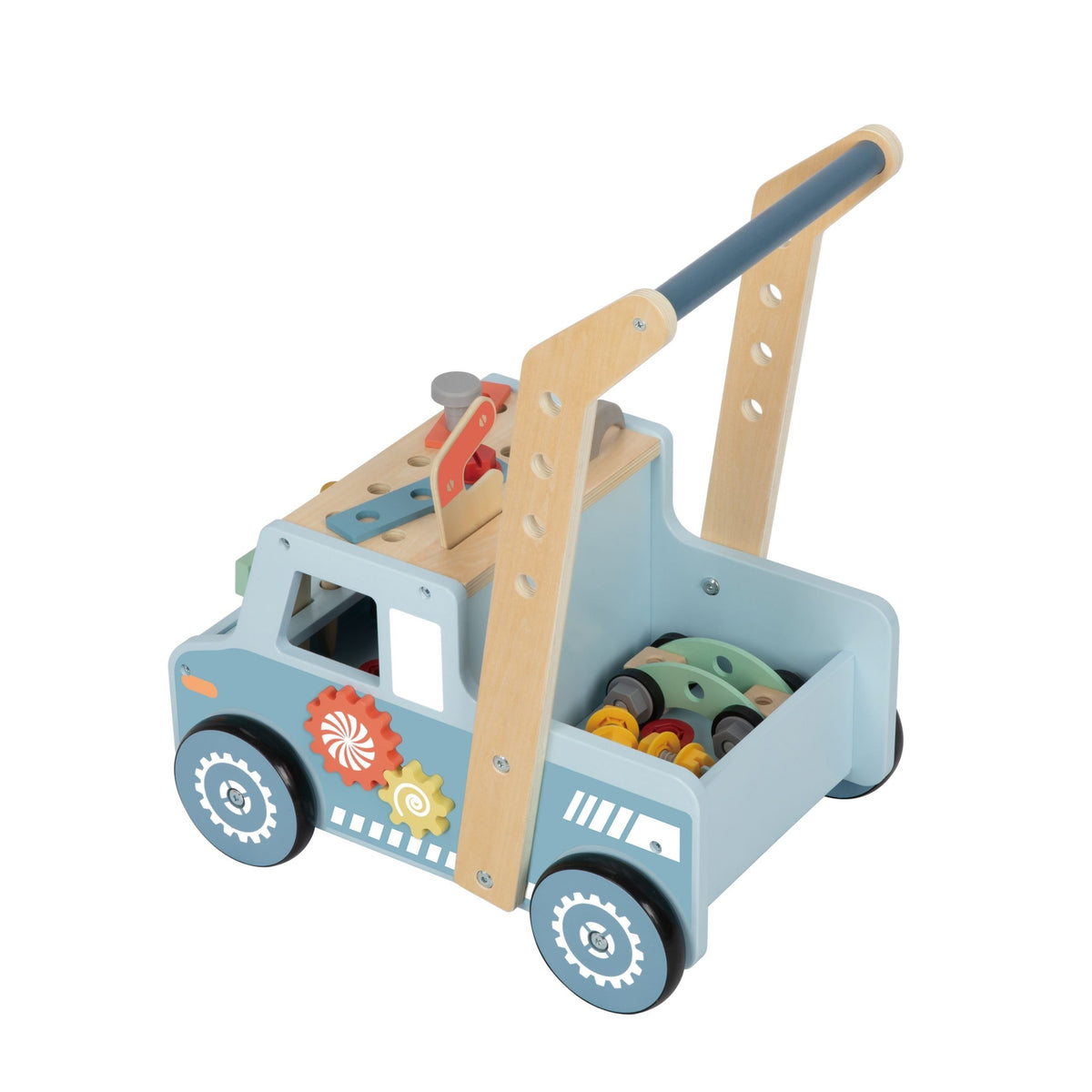 TOOKY TOY Medinis Vaikštynė-Dirbtuvėlės su Įrankiais 46 vnt.