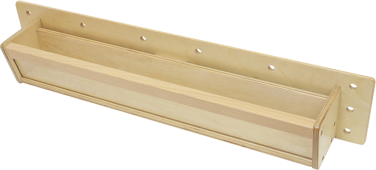 MASTERKIDZ Medinė Dėžutė su Skaidria Sienele STEM Lentai 80 cm
