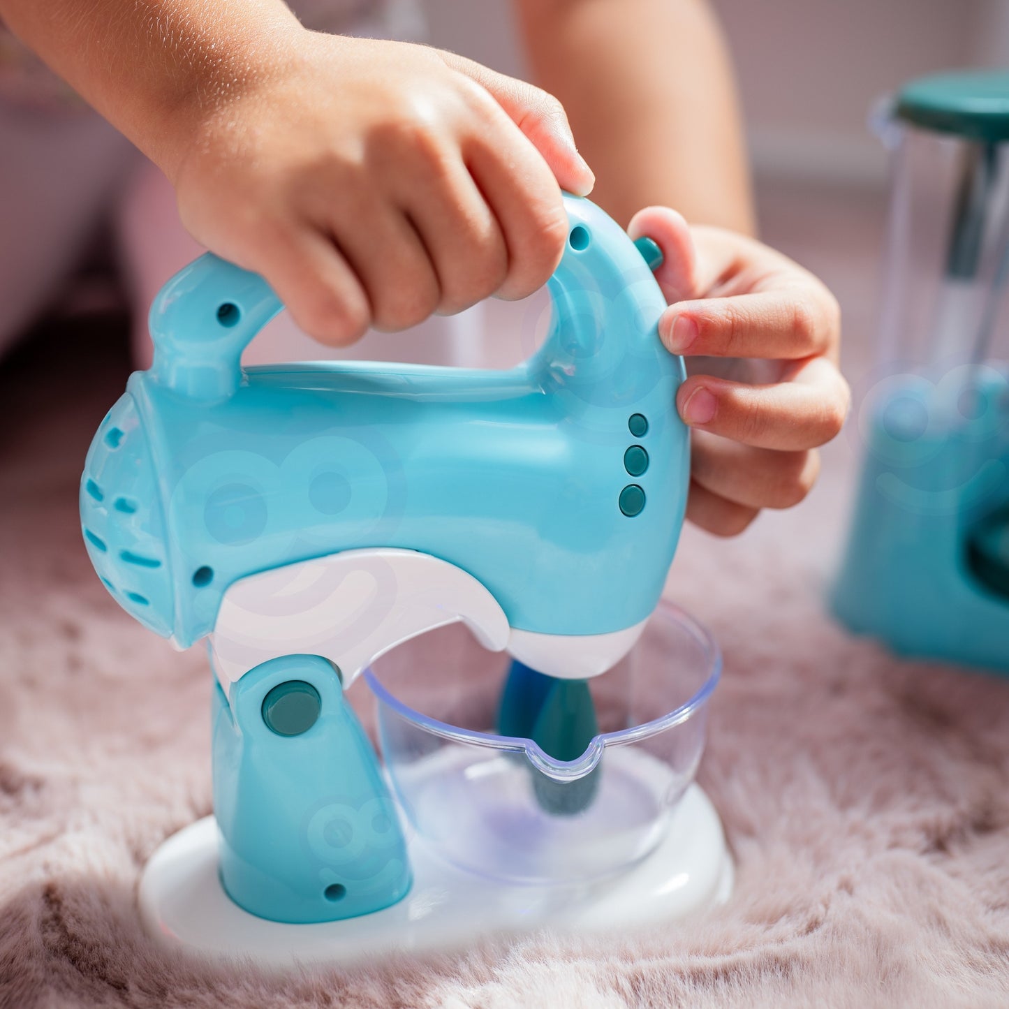 WOOPIE 3-in-1 Žaisliniai Virtuvės Prietaisai: Mikseris, Blenderis, Kombainas