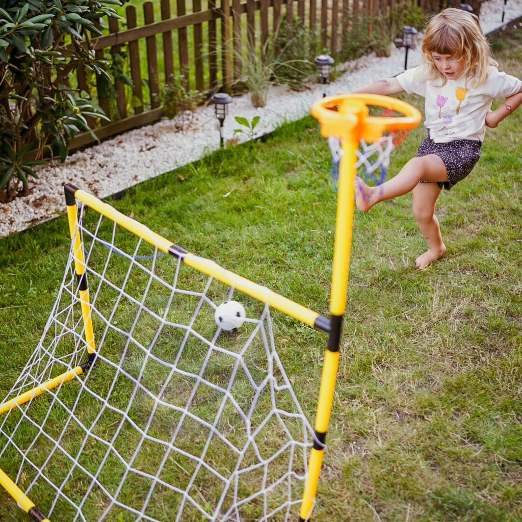 WOOPIE 2in1 sporto rinkinys: futbolo ir krepšinio vartai