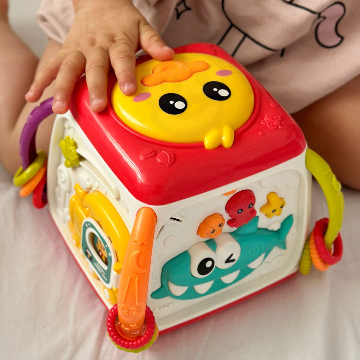 WOOPIE BABY Interaktyvus Daugiafunkcinis Lavinamasis Kubas 18m+