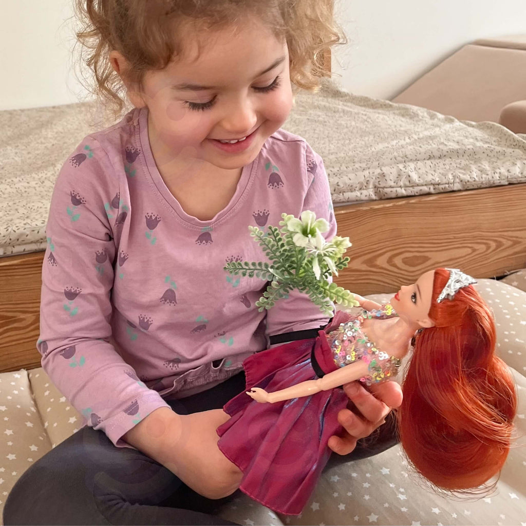 WOOPIE ROYAL Emi Fashion Lėlė 32 cm – Rožinė Suknelė ir Priedai