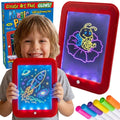 WOOPIE Magic Grafinė Piešimo Lenta su Neoninėmis Spalvomis ir LED