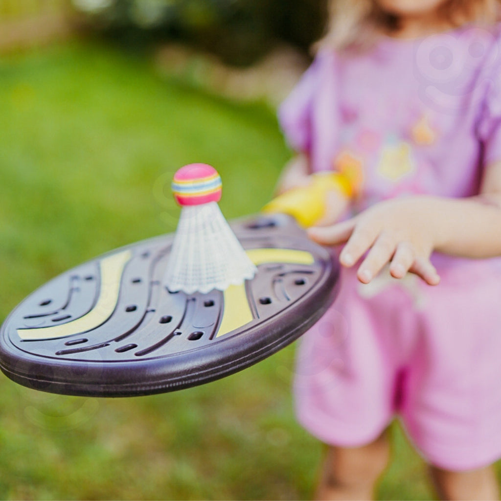 WOOPIE Raketės su kamuoliuku ir badmintono lėkšte, pludmarei