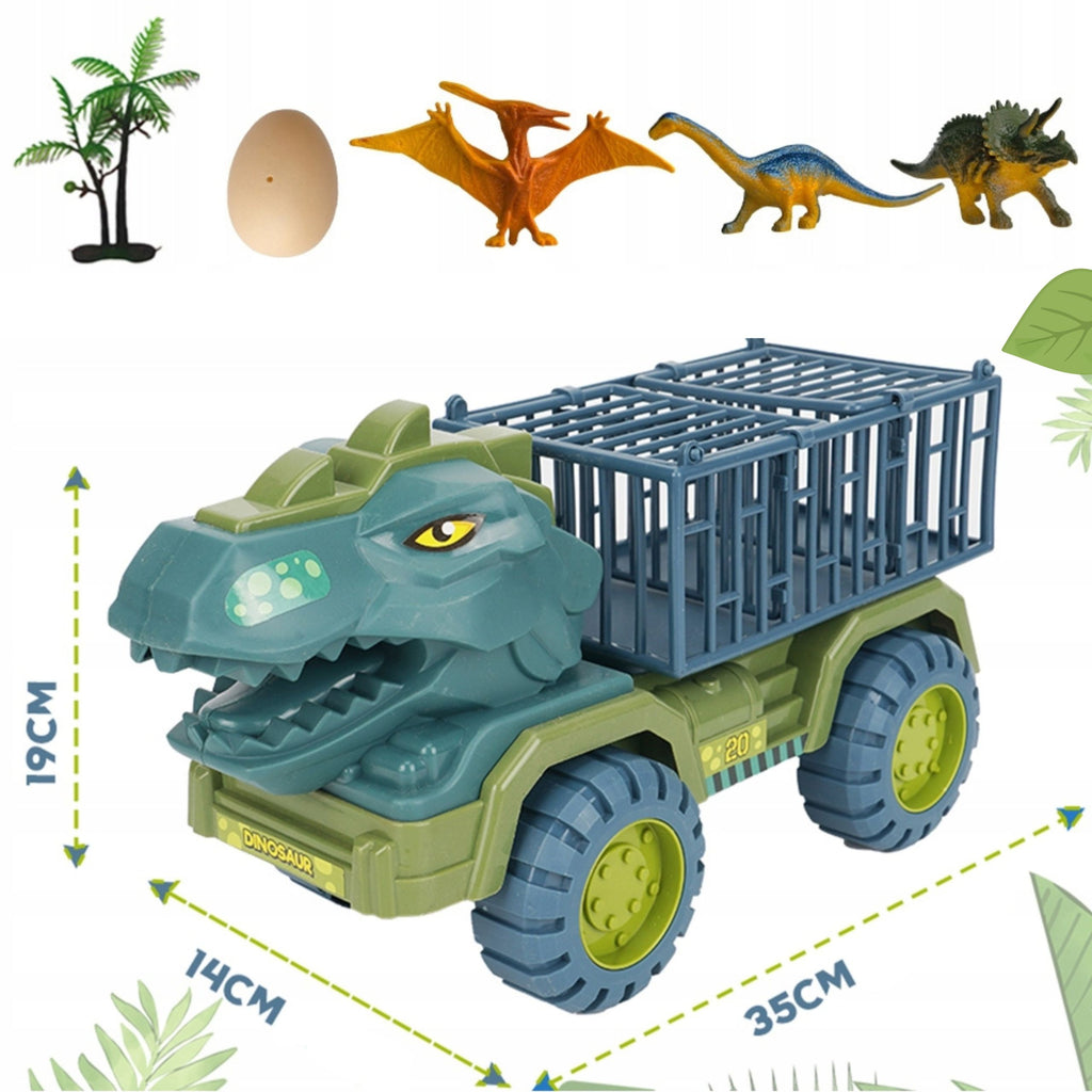 WOOPIE Dinozauro transporteris su figūrėlėmis