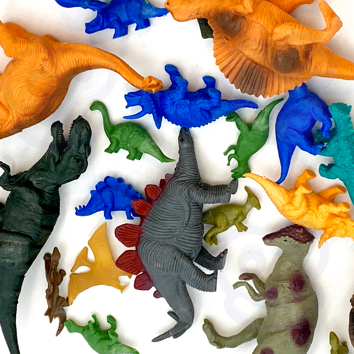 WOOPIE Dinozaurų figūrėlių rinkinys, 34 dalys