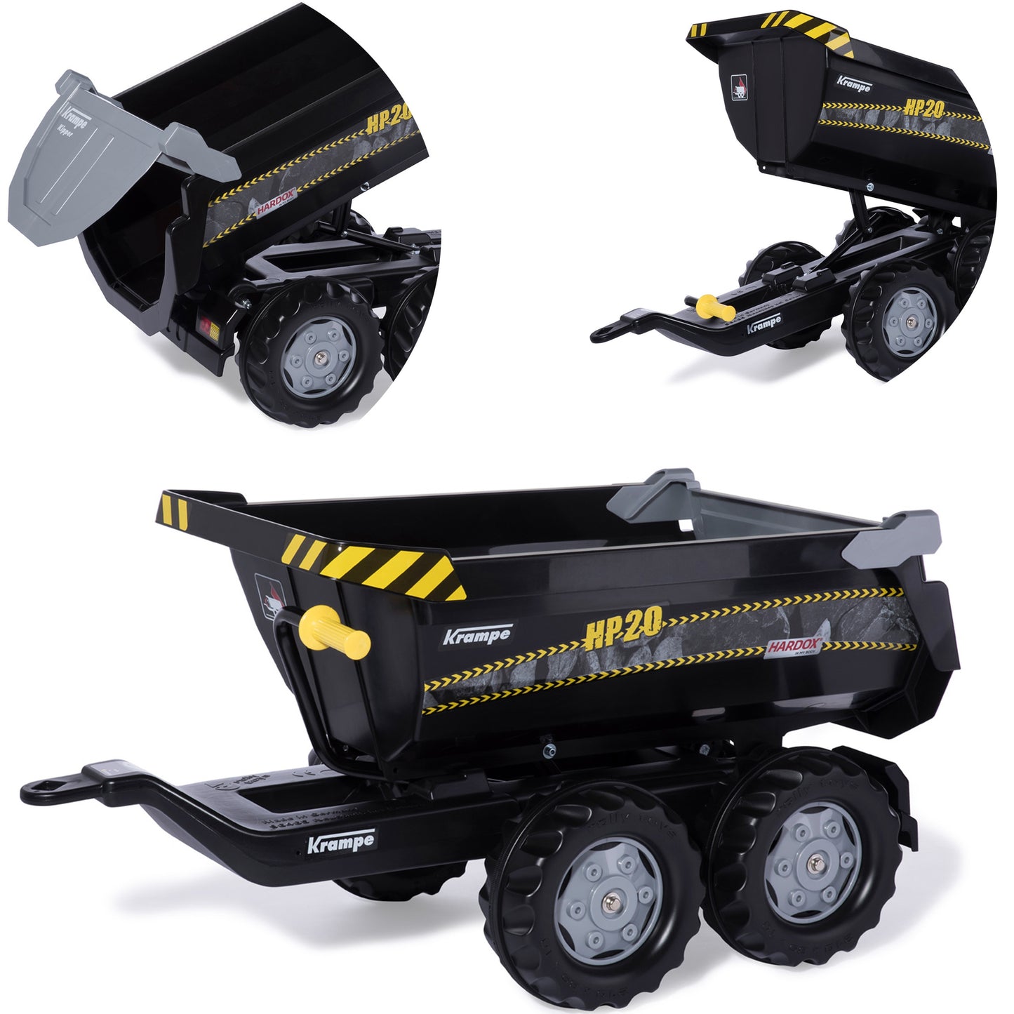 Rolly Toys Kampre dviejų ašių priekaba traktorinukui