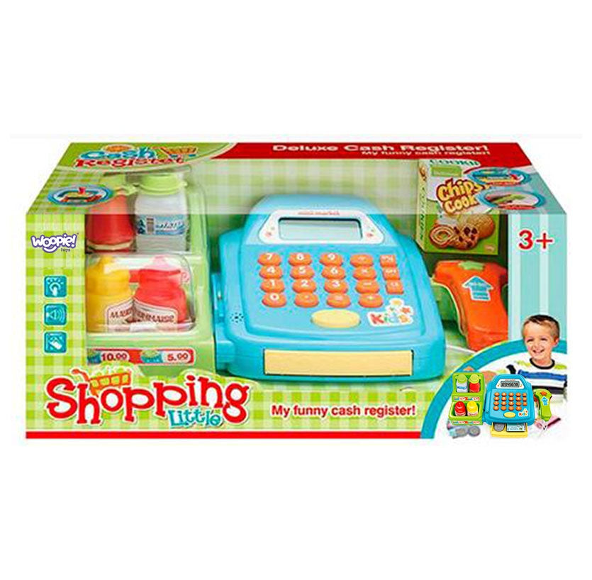 WOOPIE parduotuvės kasa su lentyna ir priedais – pagrindinis vaizdas
