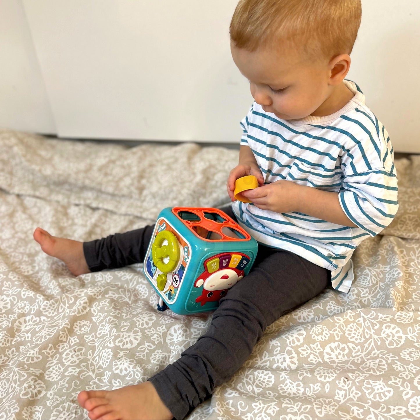 WOOPIE BABY Jutiminis Montessori Kubas Rūšiuoklis 6in1 Kūdikiams nuo 6 mėn