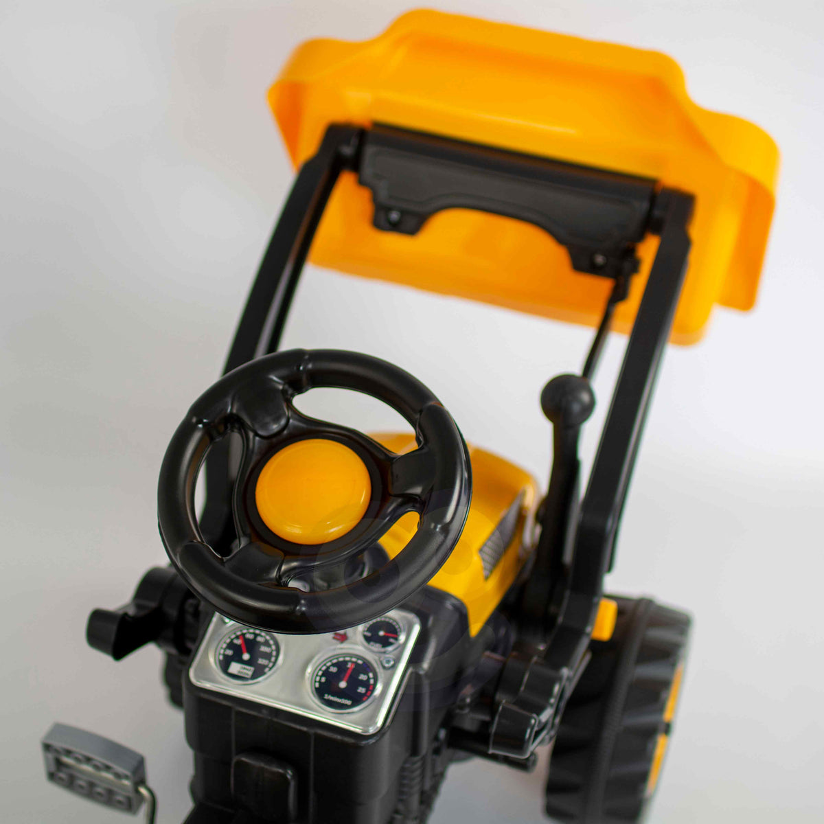 WOOPIE Pedal Tractor Farmer MaxTrac Minamas Traktorius su Kaušu