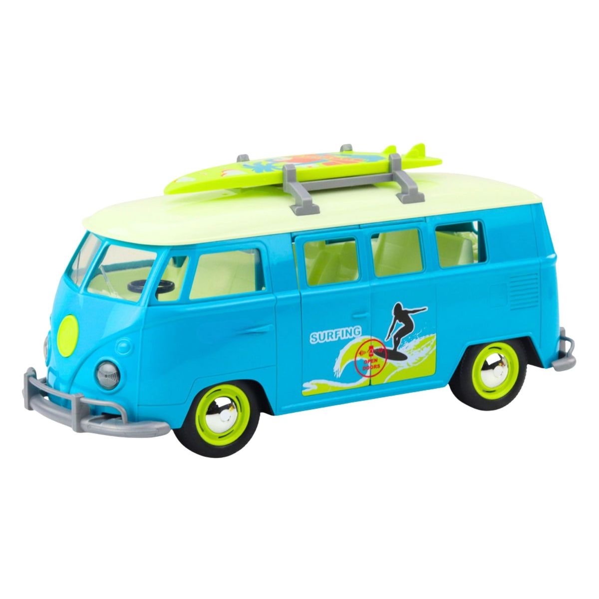 WOOPIE Klasikinis Surf autobusiukas su šviesa ir garsu 1:14