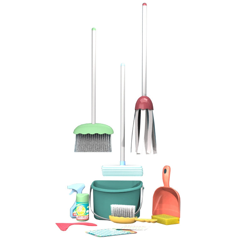 WOOPIE Valymo rinkinys vaikams 12 dalių – vaizdas 3