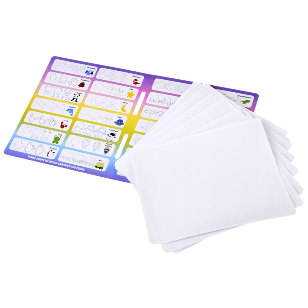 WOOPIE Magic LED Water Brush - Šviečiantis Piešimo Rinkinys