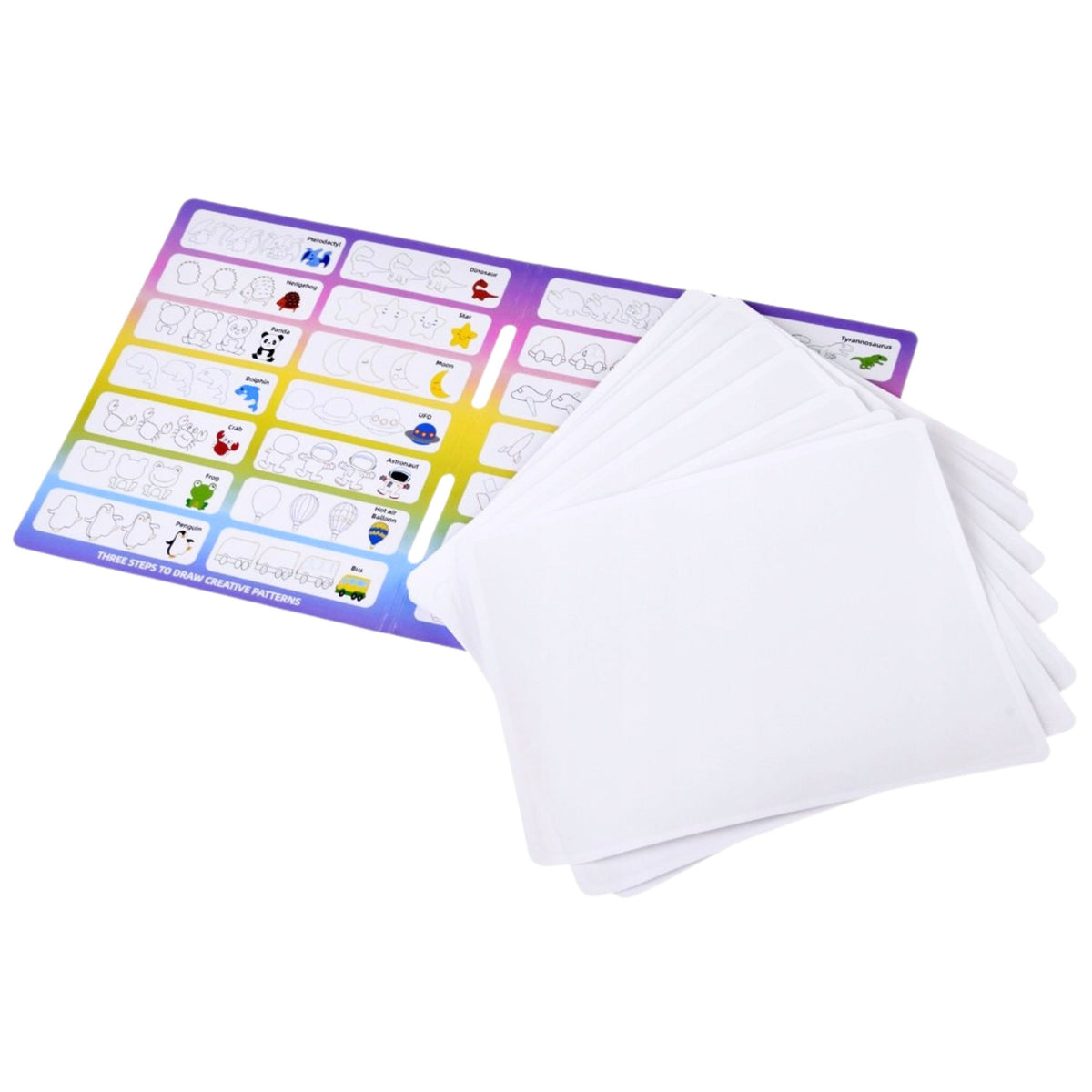 WOOPIE Magic LED Water Brush - Šviečiantis Piešimo Rinkinys