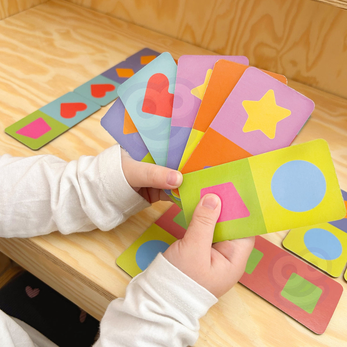 WOOPIE Montessori Domino Gyvūnai Transporto Priemonėse 28 Detalės